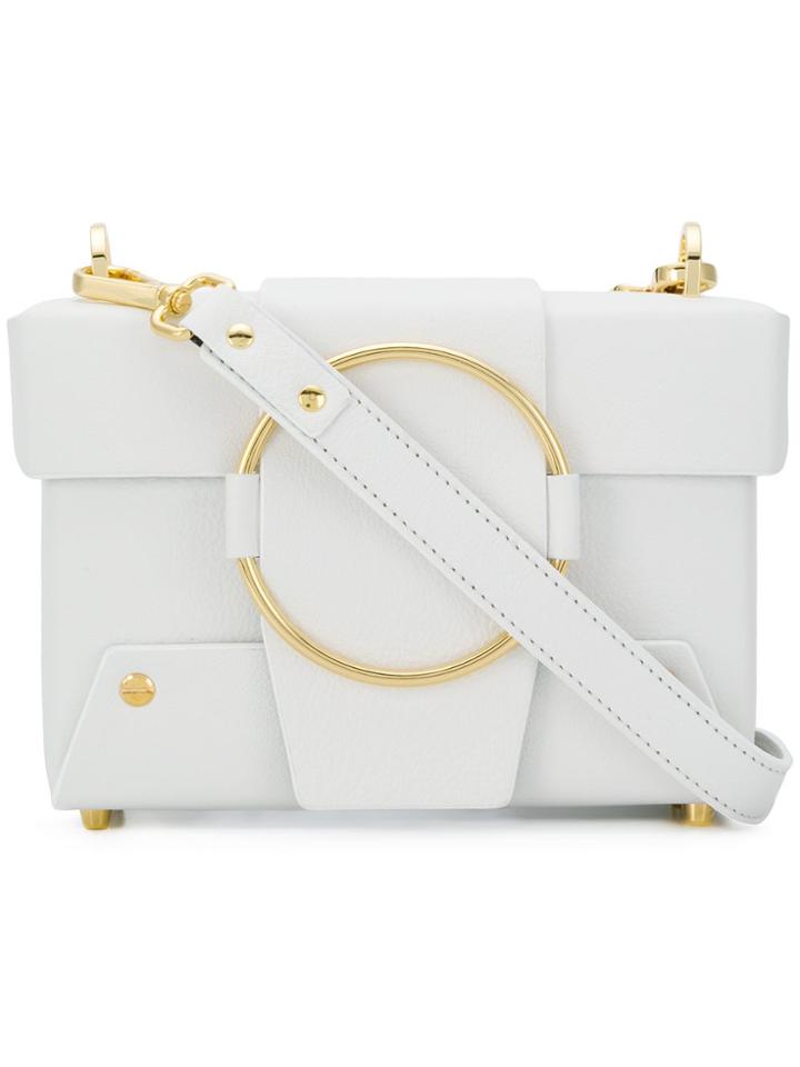 Yuzefi Asher Boxy Tote Bag - White