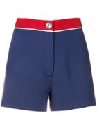 Valentino Fitted Shorts - Blue