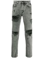 Marcelo Burlon County Of Milan Ripped Jeans - Black