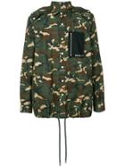 Palm Angels Camouflage Shirt - Green