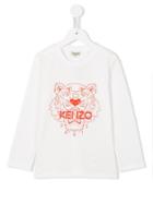 Kenzo Kids 'tiger' T-shirt, Boy's, Size: 8 Yrs, White