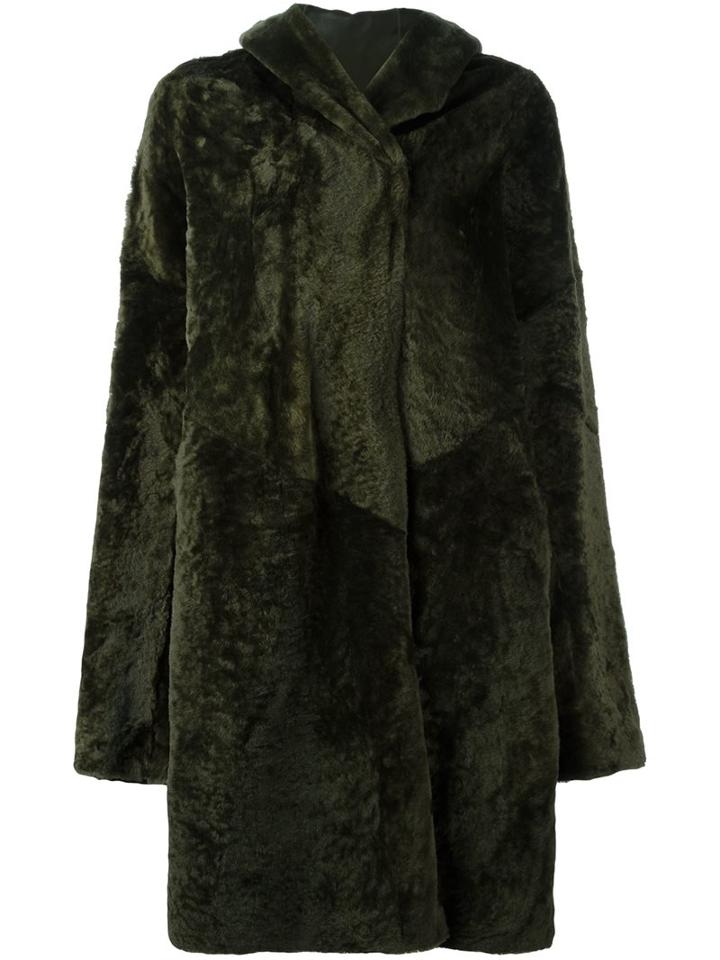 Sylvie Schimmel Hooded Reversible Coat