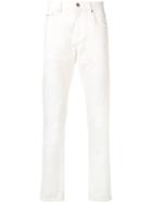 Ermenegildo Zegna Straight Fit Jeans - White