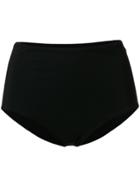 Tory Burch Marina High-waisted Bikini Bottoms - Black