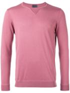Laneus - Fitted Sweater - Men - Silk/cashmere - 50, Pink/purple, Silk/cashmere