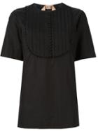No21 Floral Lace Panel Blouse