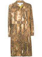 Christian Dior Pre-owned Leopard Print Coat - Brown
