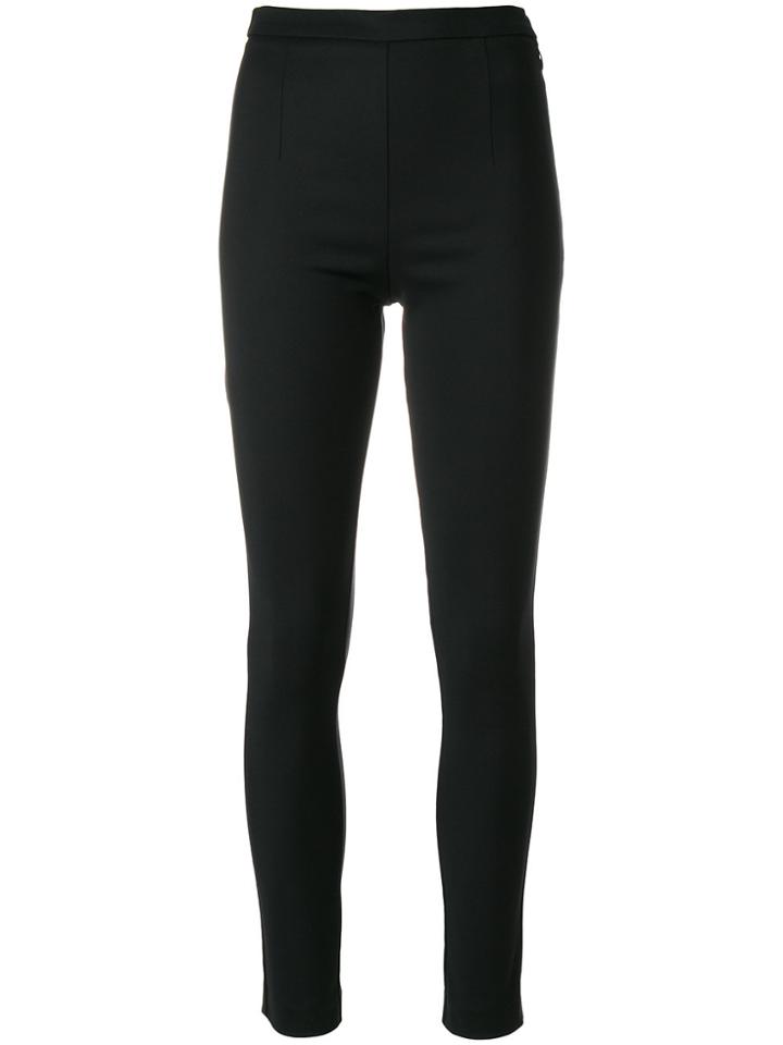 Patrizia Pepe Skinny Trousers - Black