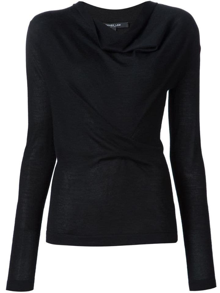 Derek Lam Ciciley Long Sleeve Sweater - Black