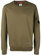Cp Company Sleeve Pocket Sweatshirt - Green