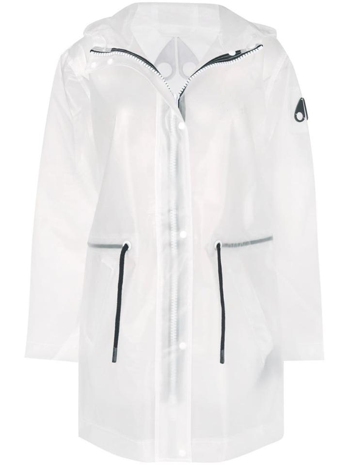 Moose Knuckles Sheer Rain Jacket - White