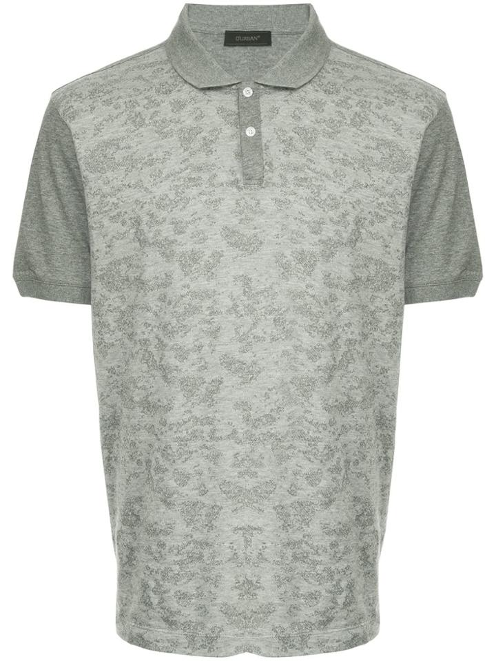 D'urban Button Polo Shirt - Grey