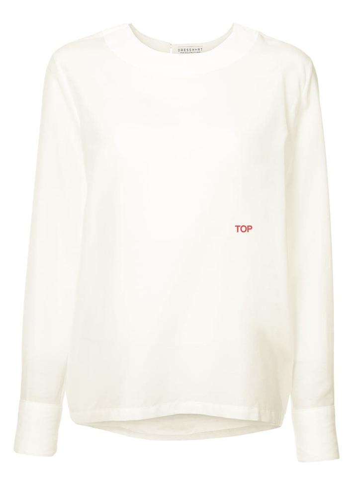 Dresshirt Pj Customisable Top - White