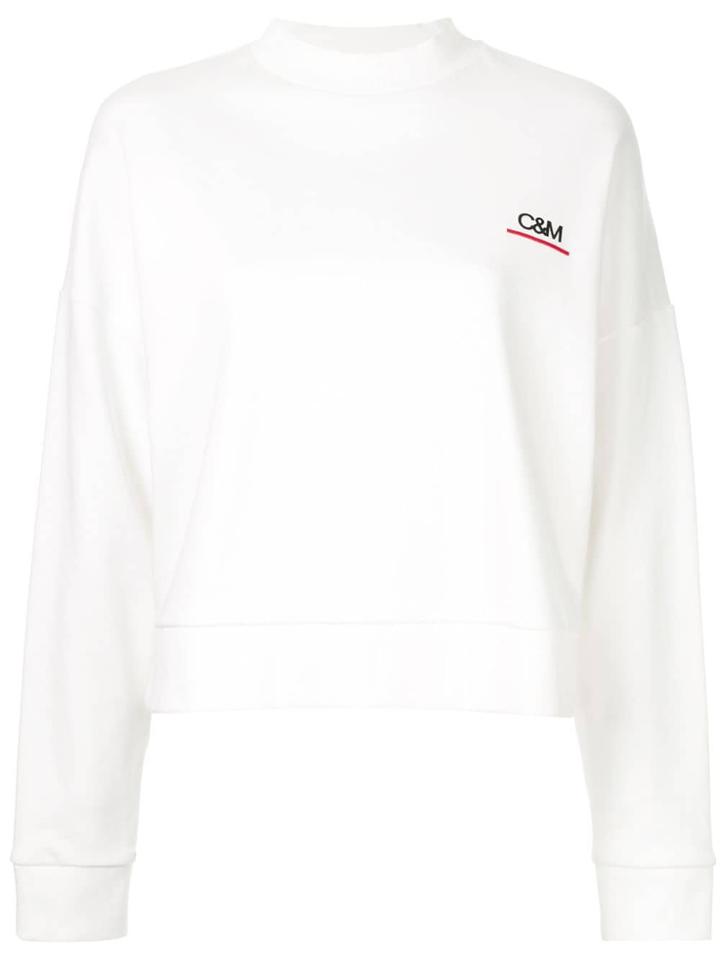 Camilla And Marc Wynn Crew Neck Sweatshirt - White
