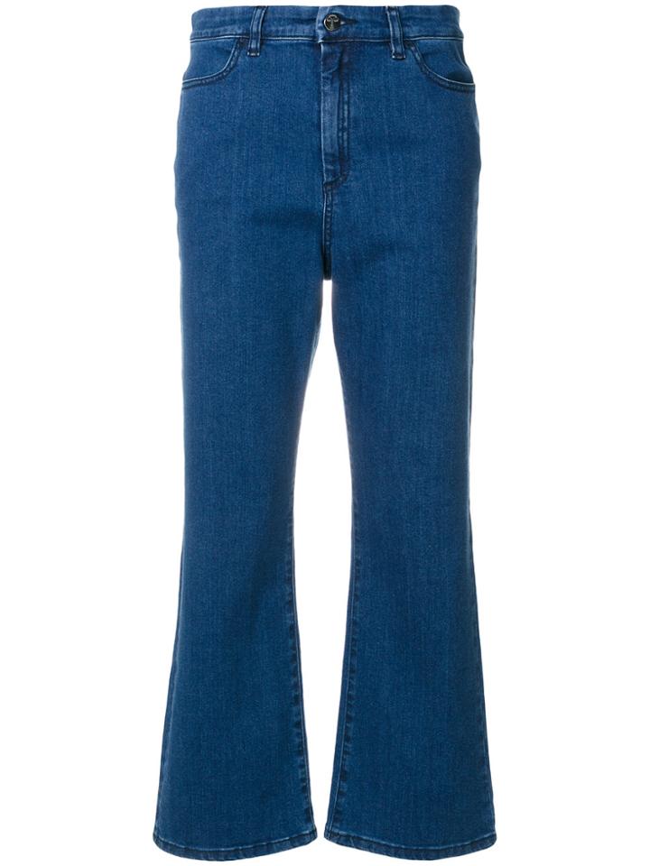 Vivetta Flared Handan Jeans - Blue