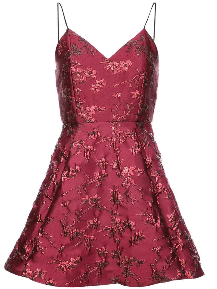 Alice+olivia Flared Dress - Silver