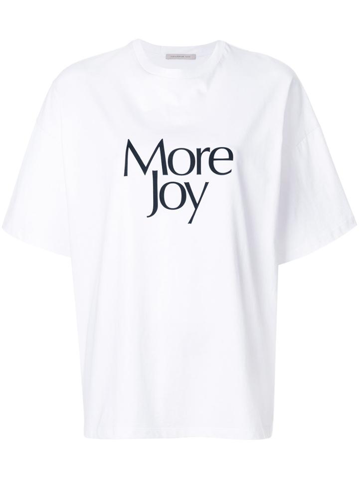 Christopher Kane 'more Joy' T-shirt - White
