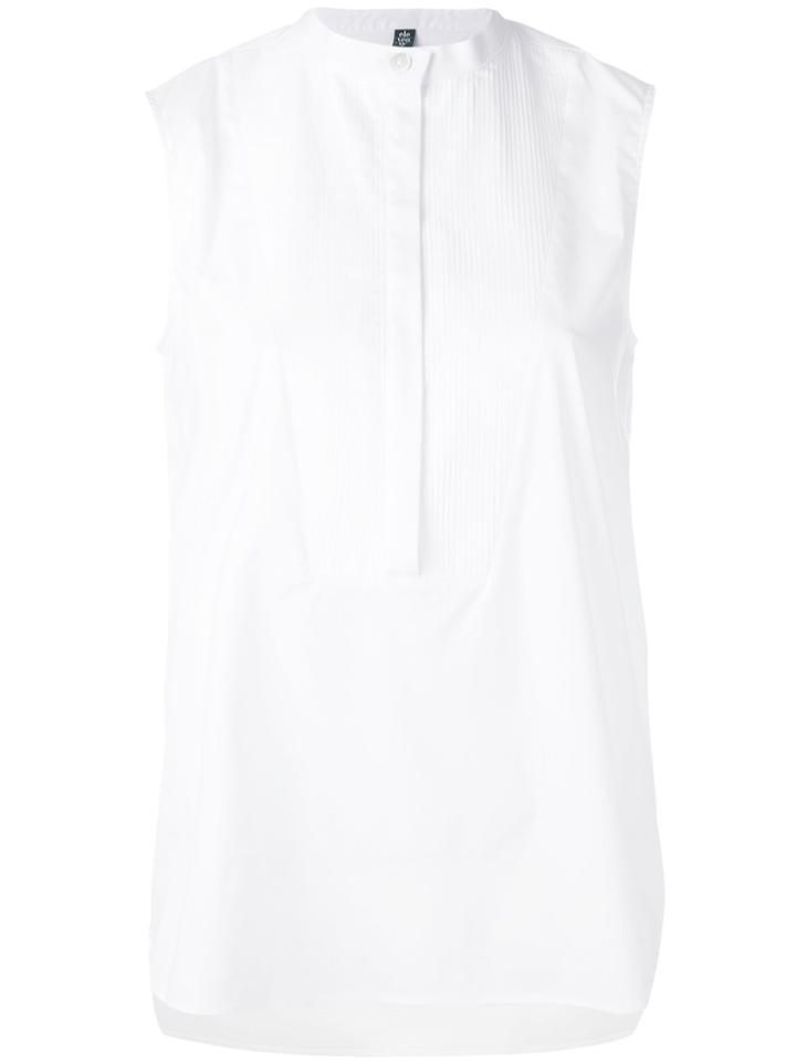 Eleventy Sleeveless Shirt - White