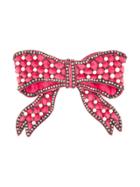 Gucci Large Bow Brooch - Pink & Purple