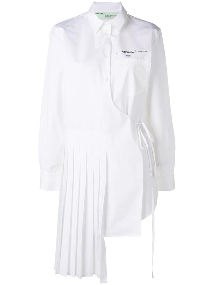 Off-white Wrapped Arrow-detail Shirt