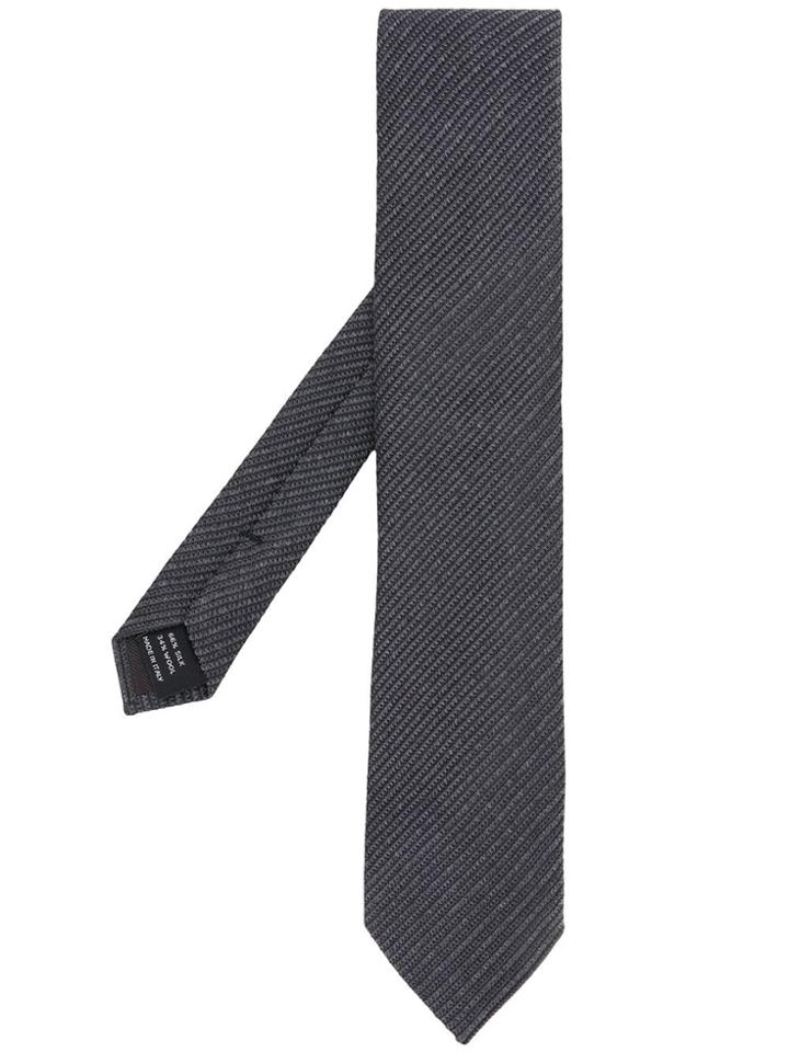 Tom Ford Textured Necktie - Grey