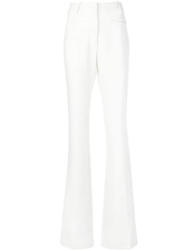 Tom Ford High Waisted Flared Trousers - Nude & Neutrals