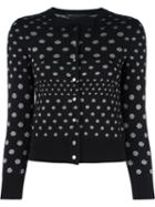 Marc By Marc Jacobs Metallic Polka Dot Cardigan