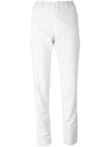 Lanvin Pre-owned Straight Leg Trousers - White