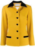 George Keburia Button-up Jacket - Yellow