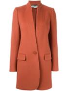 Stella Mccartney 'bryce' Coat, Women's, Size: 44, Yellow/orange, Cotton/polyamide/viscose/wool