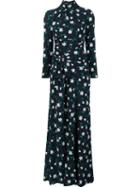 Carolina Herrera Open Back Maxi Dress