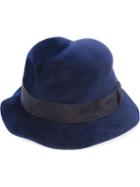 Maison Michel 'yoshika' Hat, Women's, Size: Medium, Blue, Rabbit Fur