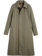 Burberry Single Breasted Coat - Green