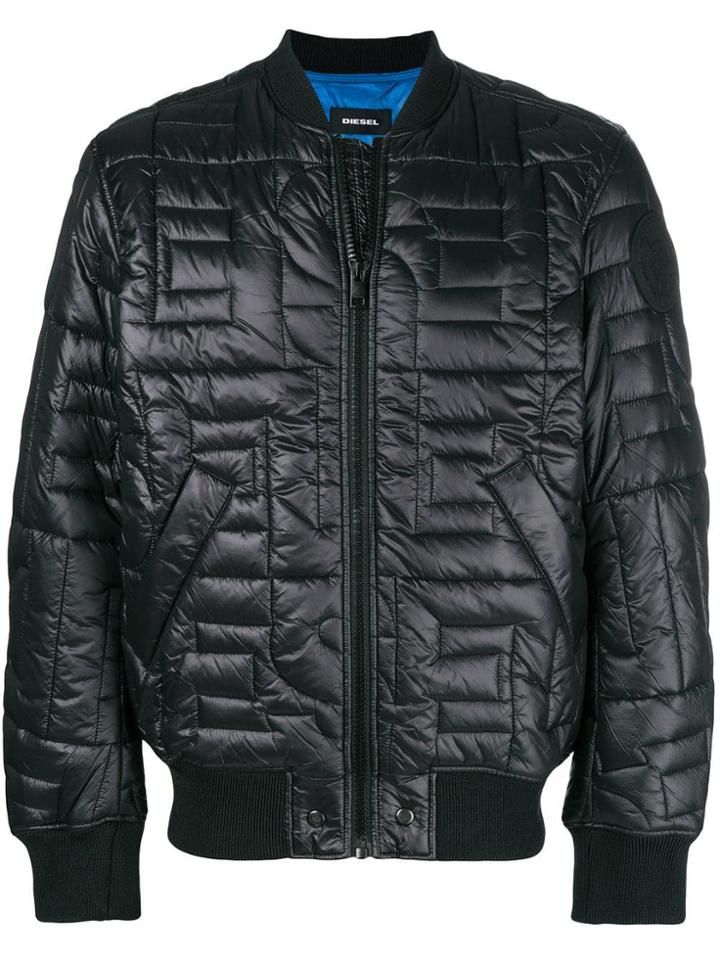 Diesel W-all Bomber Jacket - Black