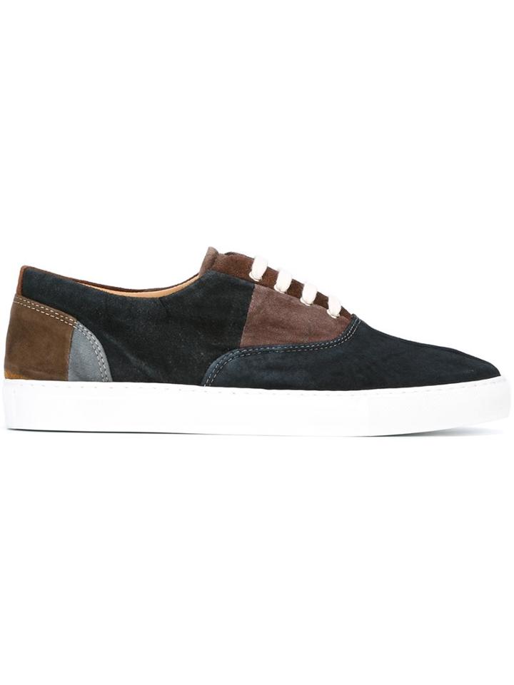 Comme Des Garçons Shirt Patchwork Sneakers