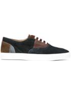 Comme Des Garçons Shirt Patchwork Sneakers