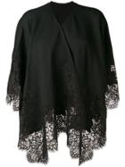Ermanno Scervino Floral Lace Kimono - Black