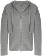 Lanvin Hooded Zip Jacket - Grey