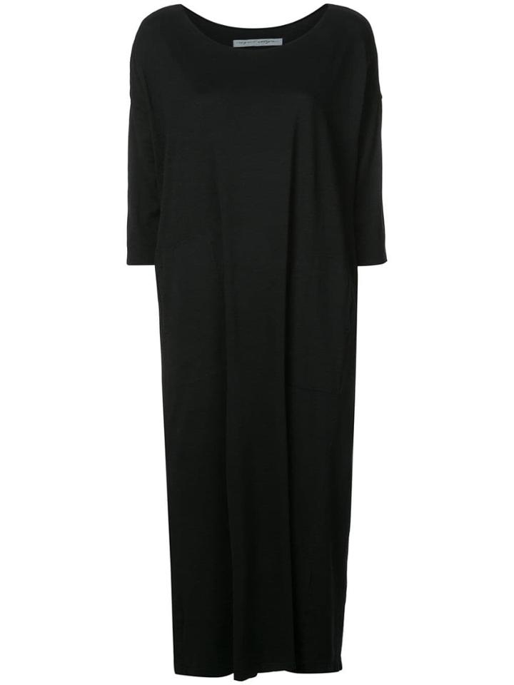 Raquel Allegra Jersey T-shirt Dress - Black