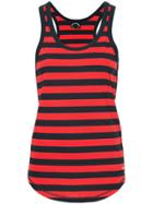 The Upside Striped Tank Top - Red