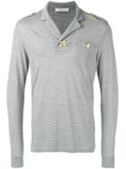 Pierre Balmain Button Detail Sweater, Men's, Size: 50, Black, Cotton/viscose