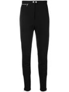 3.1 Phillip Lim Zip Detail Skinny Trousers - Black