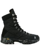 Premiata Mountain Lace-up Ankle Boots - Black