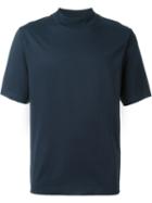 Études Studio Round Neck T-shirt, Men's, Size: M, Blue, Cotton
