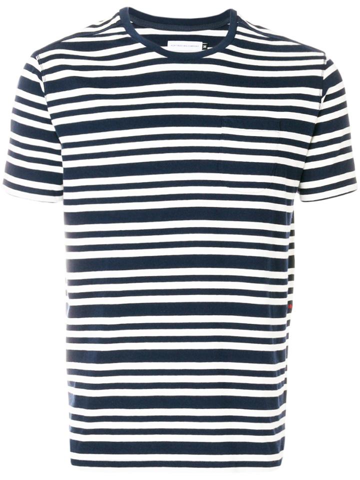 Pop Trading International Striped T-shirt - Blue