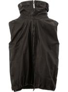 Isaac Sellam Experience Zipped Vest Jacket - Black