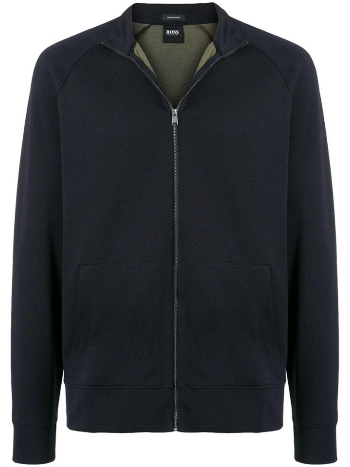 Boss Hugo Boss Zipped Sweater - Blue