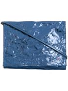 Zilla Foldover Shoulder Bag - Blue