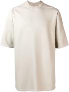 Rick Owens Drkshdw Oversized Short-sleeve T-shirt - Neutrals