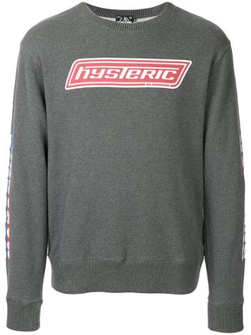 Hysteric Glamour Logo Sweatshirt - Grey